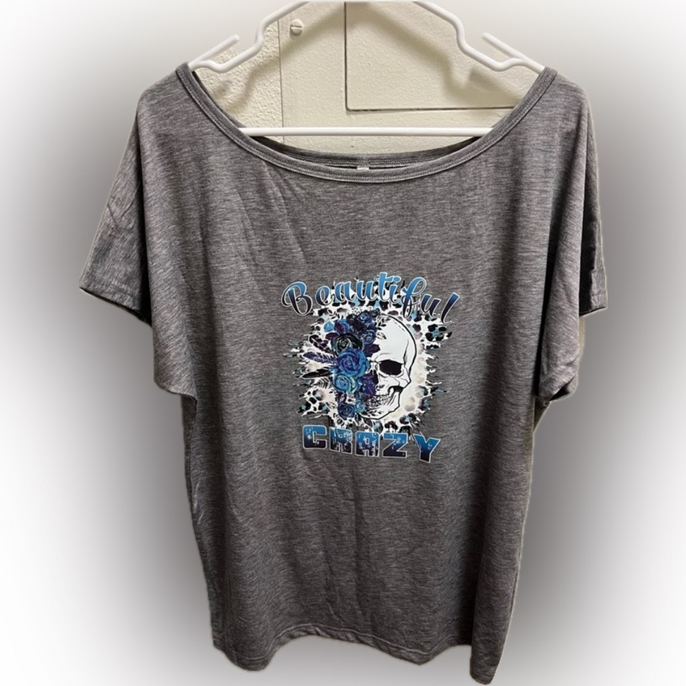 Beautiful Crazy Off the Shoulder Women’s Shirt